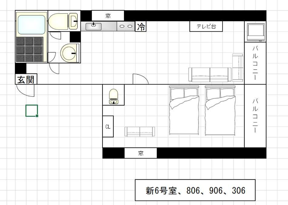 Liberty Palace Apartment1 Osaka Esterno foto